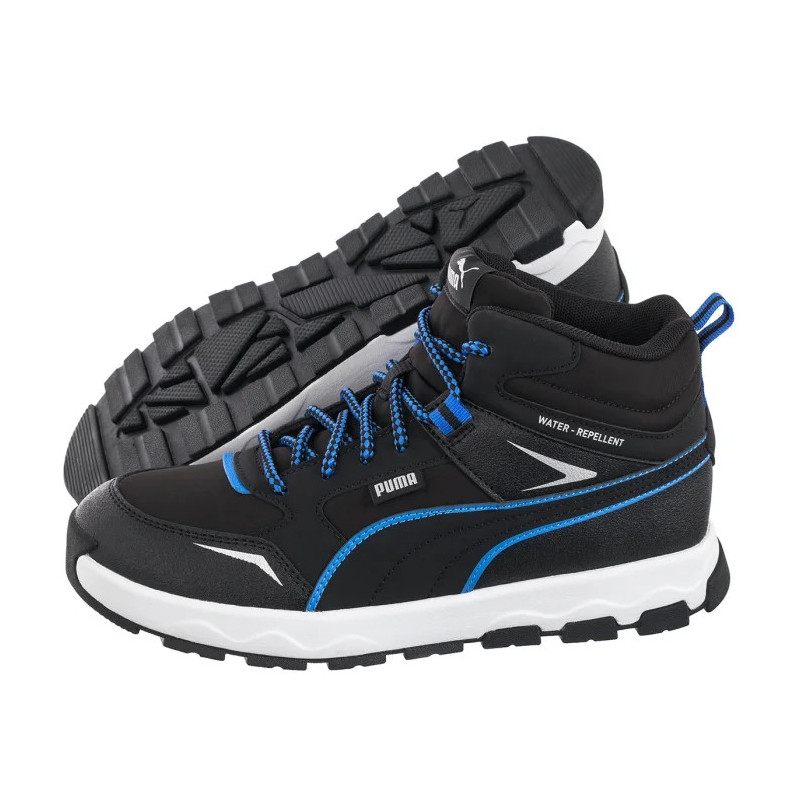 Puma Evolve Trail Jr Puma Black-Hyperlink Blue 397644-01 (PU604-a) sportiniai bateliai