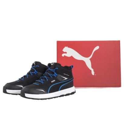 Puma Evolve Trail PS Puma Black-Hyperlink Blue 397645-01 (PU611-b) aulinukai