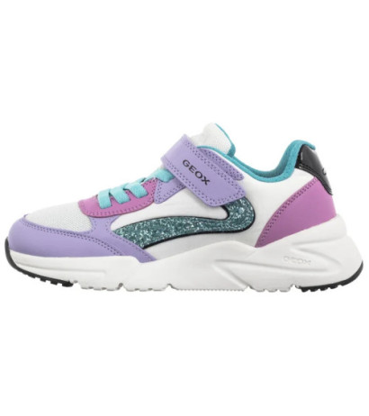 Geox J Loftus A - Gbk+Nylon Lilac/Turquoise J46M2A 054FU C8320 (GE204-a) sports shoes