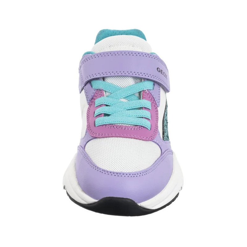 Geox J Loftus A - Gbk+Nylon Lilac/Turquoise J46M2A 054FU C8320 (GE204-a) sporta apavi