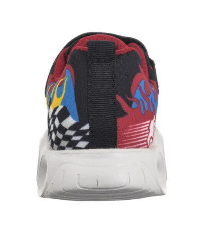 Geox J Wroom B. D -Pr.Mesh + Pr.Dbk Black/Red J55GAD 02ACE C0048 (GE205-a) sportiniai bateliai