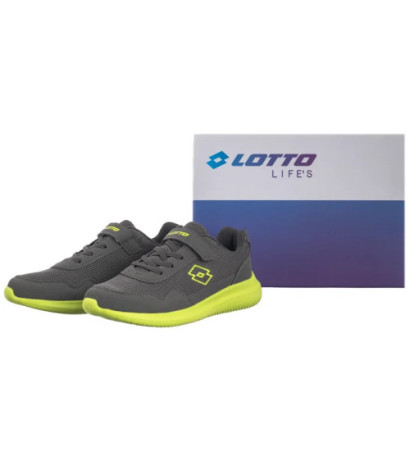 Lotto Connect BC K 2600002K 1663 Grey/Lime (LO7-a) sports shoes