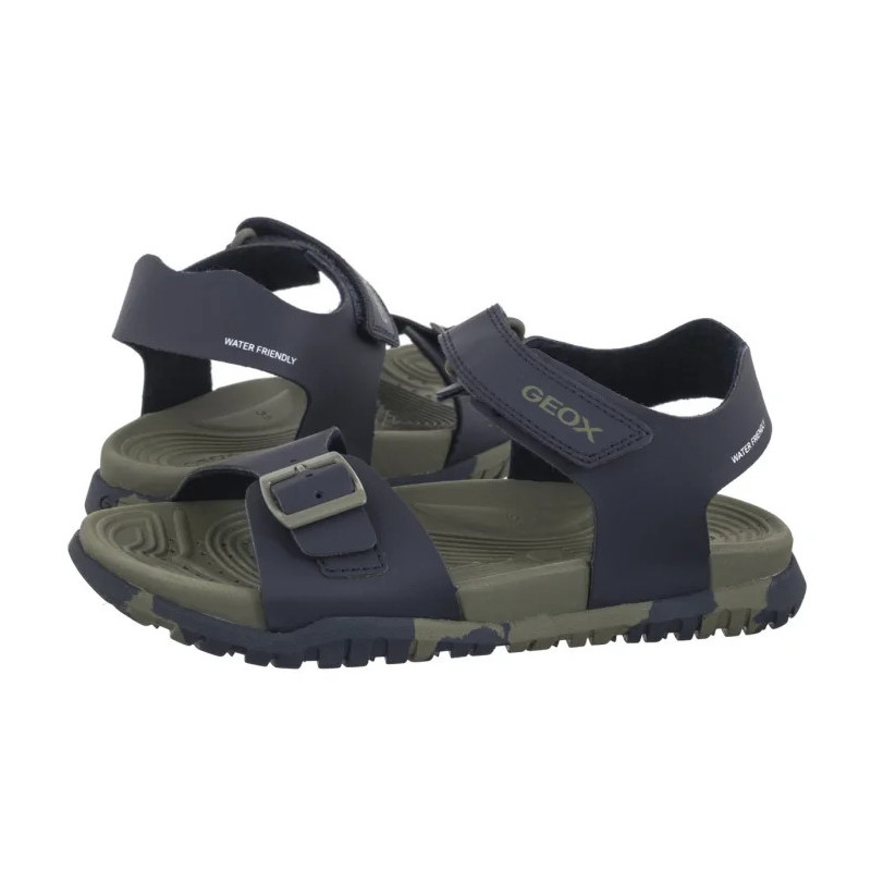 Geox J Sandal Fusbetto B. A Navy/Military J35HMA 00054 CF4A3 (GE172-d) sandalai