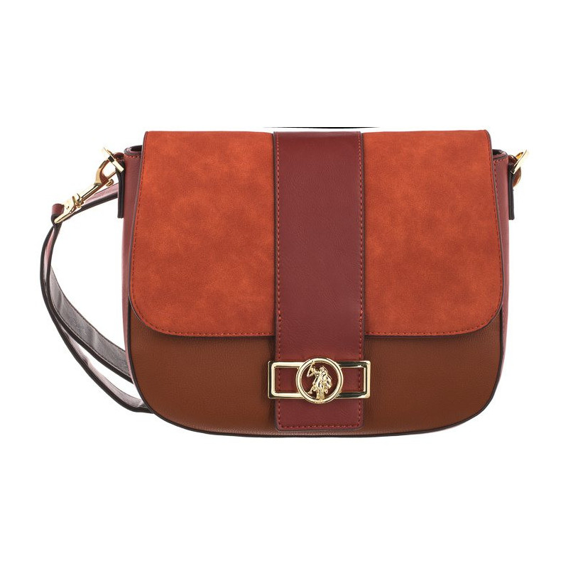 U.S. Polo Assn. Albany Crossb. W/Flap Bag Pu Rust Multicolor BIUYB4900WVP837 (US42-a) rankinė