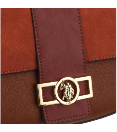 U.S. Polo Assn. Albany Crossb. W/Flap Bag Pu Rust Multicolor BIUYB4900WVP837 (US42-a) rankinė