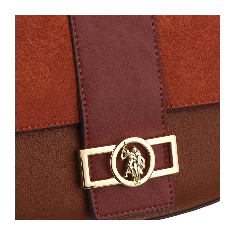 U.S. Polo Assn. Albany Crossb. W/Flap Bag Pu Rust Multicolor BIUYB4900WVP837 (US42-a) käekott