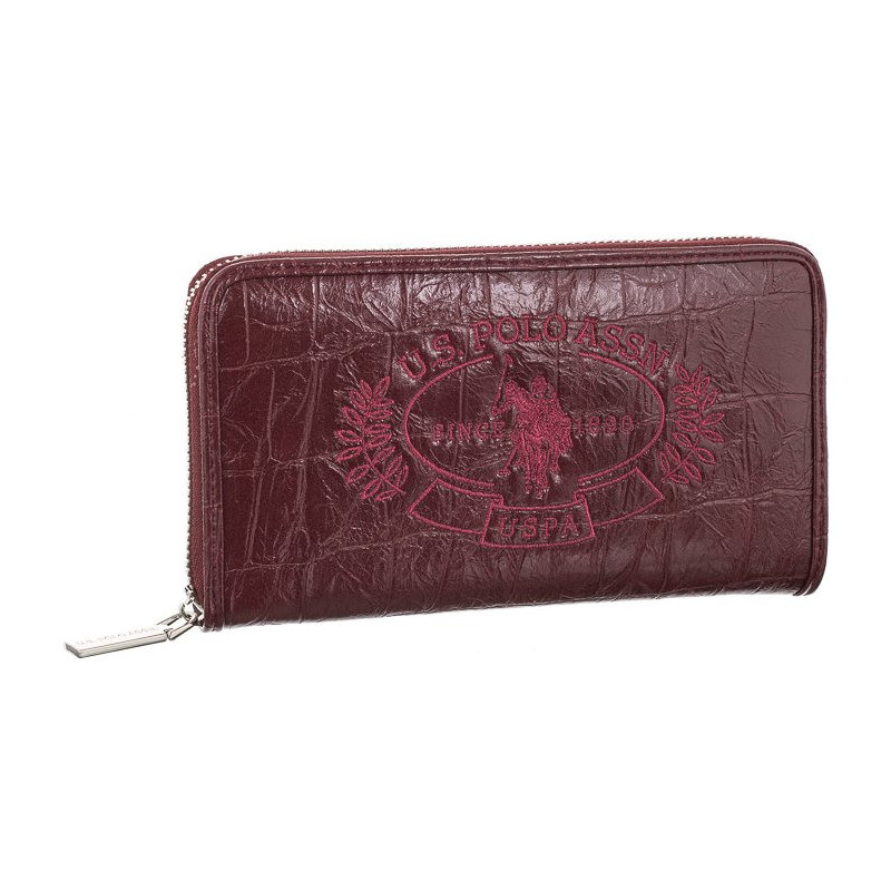 U.S. Polo Assn. New Hailey L Zip Ard Wall Croco Pu Bordeaux BEUHF5162WVR410 (US108-a) rokassoma