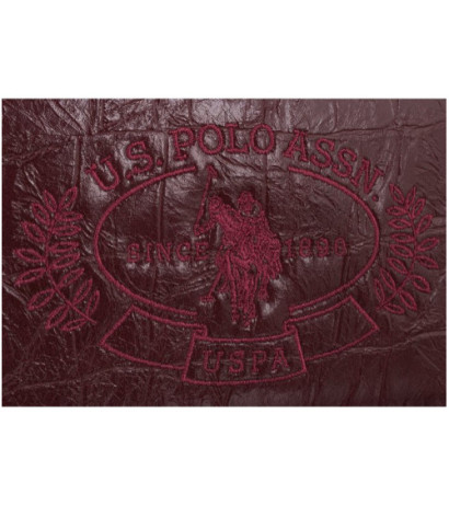 U.S. Polo Assn. New Hailey L Zip Ard Wall Croco Pu Bordeaux BEUHF5162WVR410 (US108-a) rokassoma
