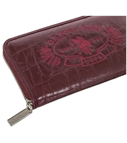 U.S. Polo Assn. New Hailey L Zip Ard Wall Croco Pu Bordeaux BEUHF5162WVR410 (US108-a) rankinė