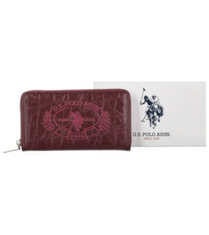 U.S. Polo Assn. New Hailey L Zip Ard Wall Croco Pu Bordeaux BEUHF5162WVR410 (US108-a) rokassoma
