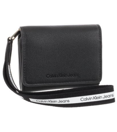 Calvin Klein Ultralight Wallet W/Wristlet Black K60K609325 BDS (CK137-a) rankinė