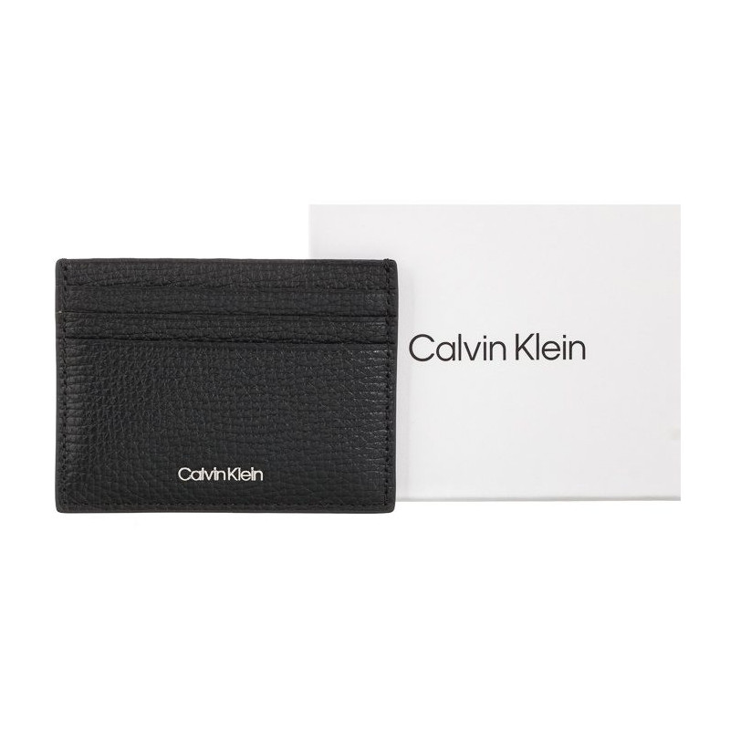 Calvin Klein Minimalism Card Holder 6CC Ck Black K50K509613 BAX (CK146-a) rokassoma