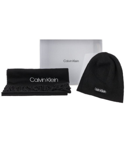 Calvin Klein Basic Wool Beanie+Scarf CK Black K50K507552 BAX (CK160-a) josta