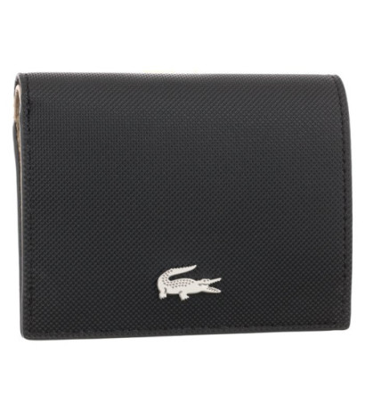 Lacoste Double Purse With Coin Black NF3252AA A91 (LC407-a) rokassoma