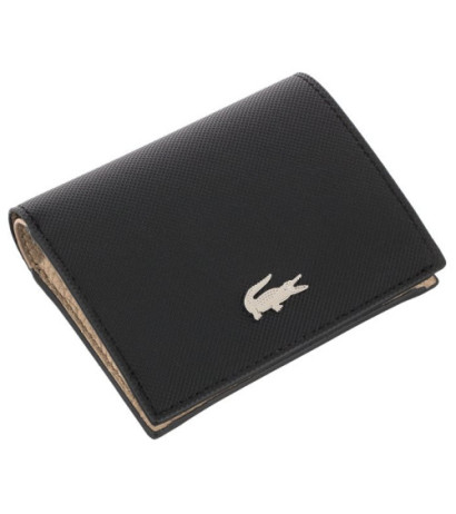 Lacoste Double Purse With Coin Black NF3252AA A91 (LC407-a) rankinė