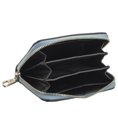 Calvin Klein Sculpted Med Zip Around Mono Blue Shadow Logo K60K607229 CEZ (CK121-e) rokassoma