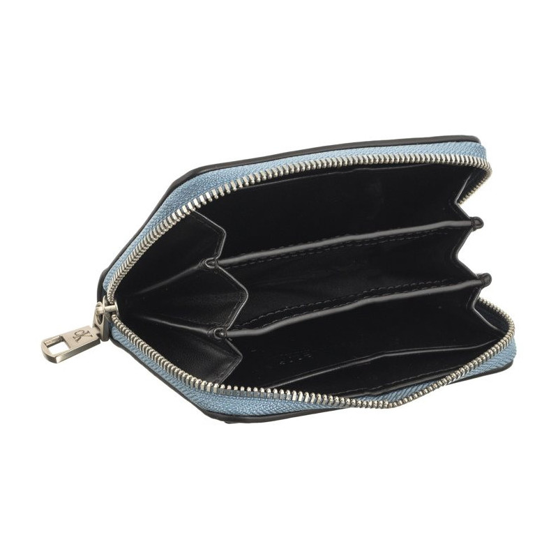 Calvin Klein Sculpted Med Zip Around Mono Blue Shadow Logo K60K607229 CEZ (CK121-e) rokassoma