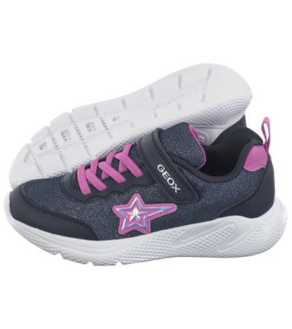 Geox J Sprintye G. A Navy/Fuchsia J55FWA 0AS54 C4268 (GE208-a) sports shoes
