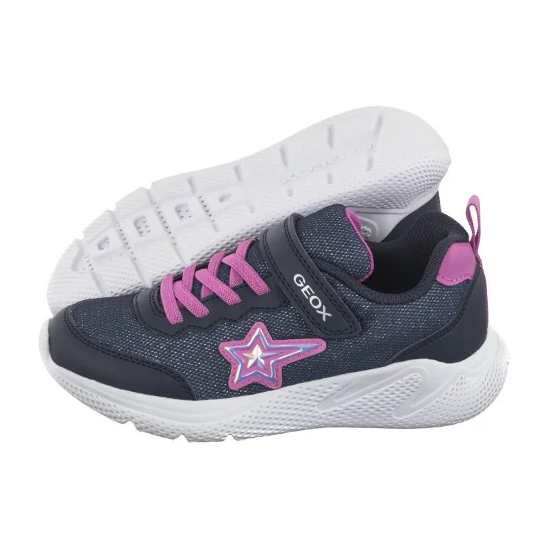 Geox J Sprintye G. A Navy/Fuchsia J55FWA 0AS54 C4268 (GE208-a) sportiniai bateliai