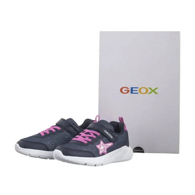 Geox J Sprintye G. A Navy/Fuchsia J55FWA 0AS54 C4268 (GE208-a) spordijalatsid