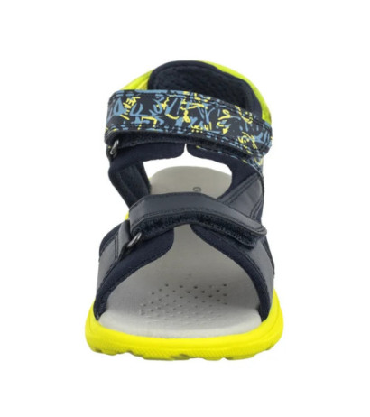 Geox J Sandal Airadyum A Navy/Lime J55F1E 01504 C0749 (GE213-a) sandales