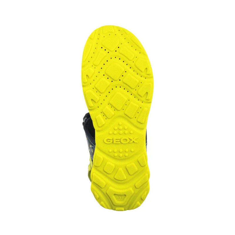 Geox J Sandal Airadyum A Navy/Lime J55F1E 01504 C0749 (GE213-a) sandales