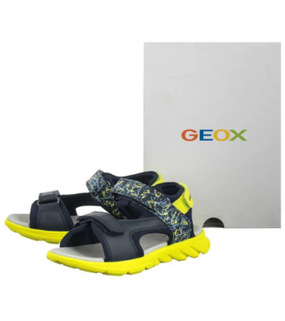 Geox J Sandal Airadyum A Navy/Lime J55F1E 01504 C0749 (GE213-a) sandaalid