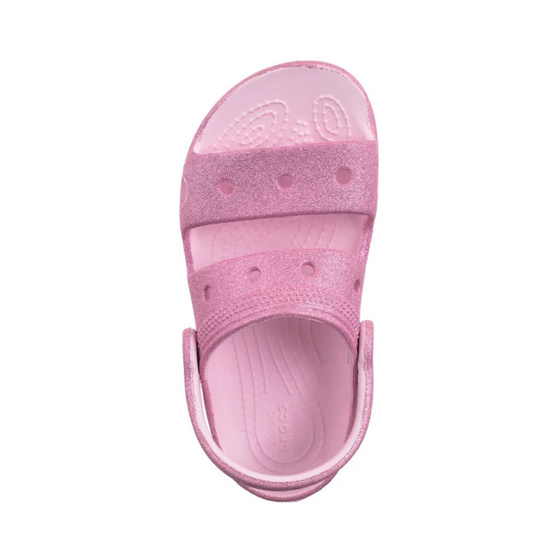 Crocs Classic Crosc Glitter Sandal Pink Milk 207983-6ZW (CR346-a) sandalai