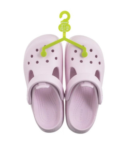 Crocs Classic Mary Jane Clog T Pink Milk 210616-6ZW (CR352-a) sandalai