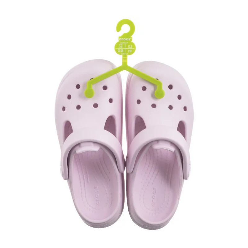 Crocs Classic Mary Jane Clog T Pink Milk 210616-6ZW (CR352-a) sandalai