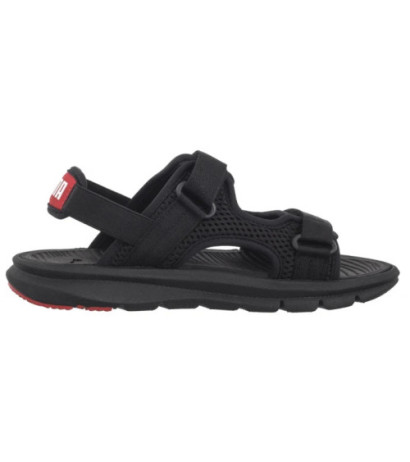 Puma Evolve Sandal Jr Puma Black-Puma White-Red 390449-01 (PU616-b) sandals