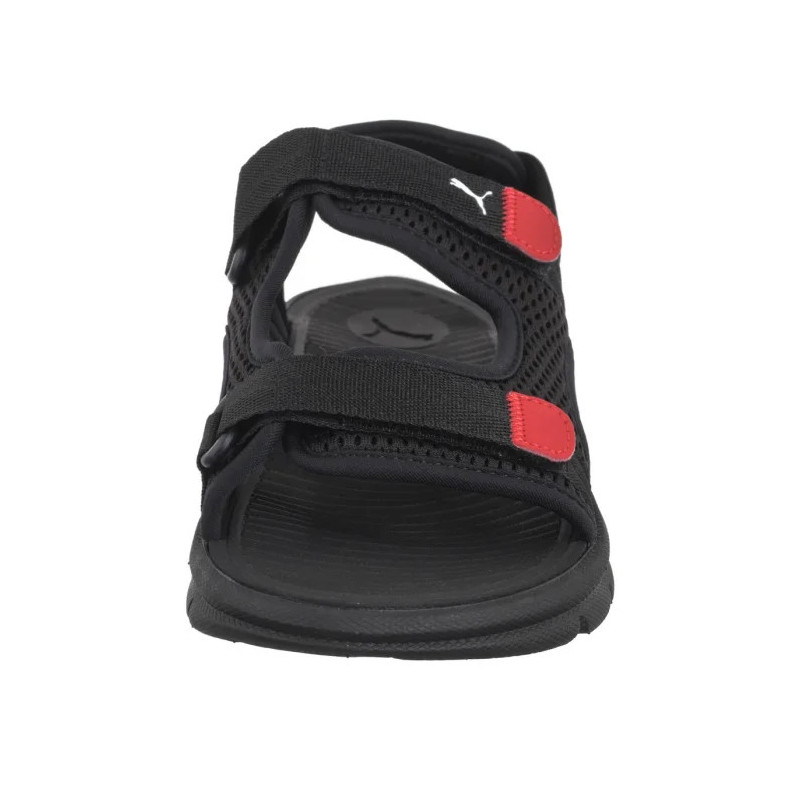 Puma Evolve Sandal Jr Puma Black-Puma White-Red 390449-01 (PU616-b) sandalai