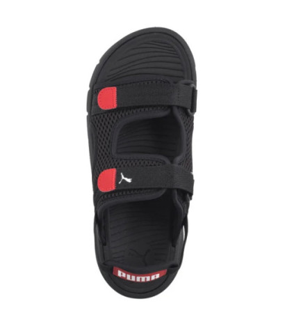 Puma Evolve Sandal Jr Puma Black-Puma White-Red 390449-01 (PU616-b) sandaalid