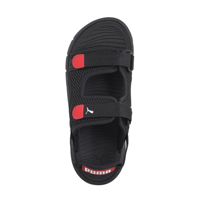 Puma Evolve Sandal Jr Puma Black-Puma White-Red 390449-01 (PU616-b) sandalai