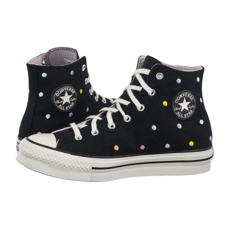 Converse CTAS Eva Lift Hi Black/Vintage White/Egret A12608C (CO762-a) apavi