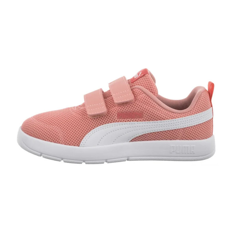 Puma Courtflex V3 Mesh PS Pink Fruit-White-Peach Frost 398085-07 (PU617-a) sports shoes