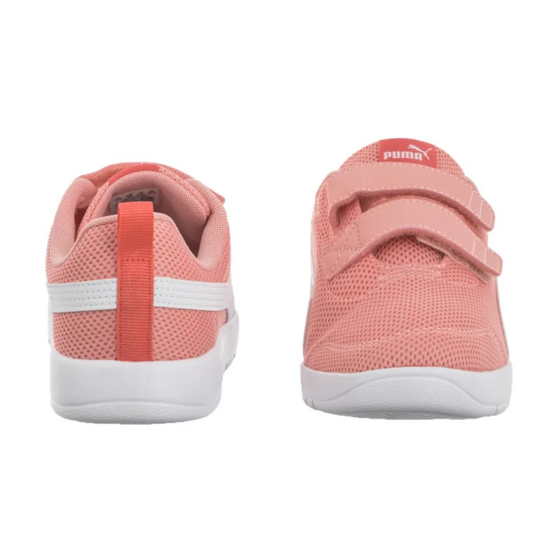 Puma Courtflex V3 Mesh PS Pink Fruit-White-Peach Frost 398085-07 (PU617-a) sportiniai bateliai
