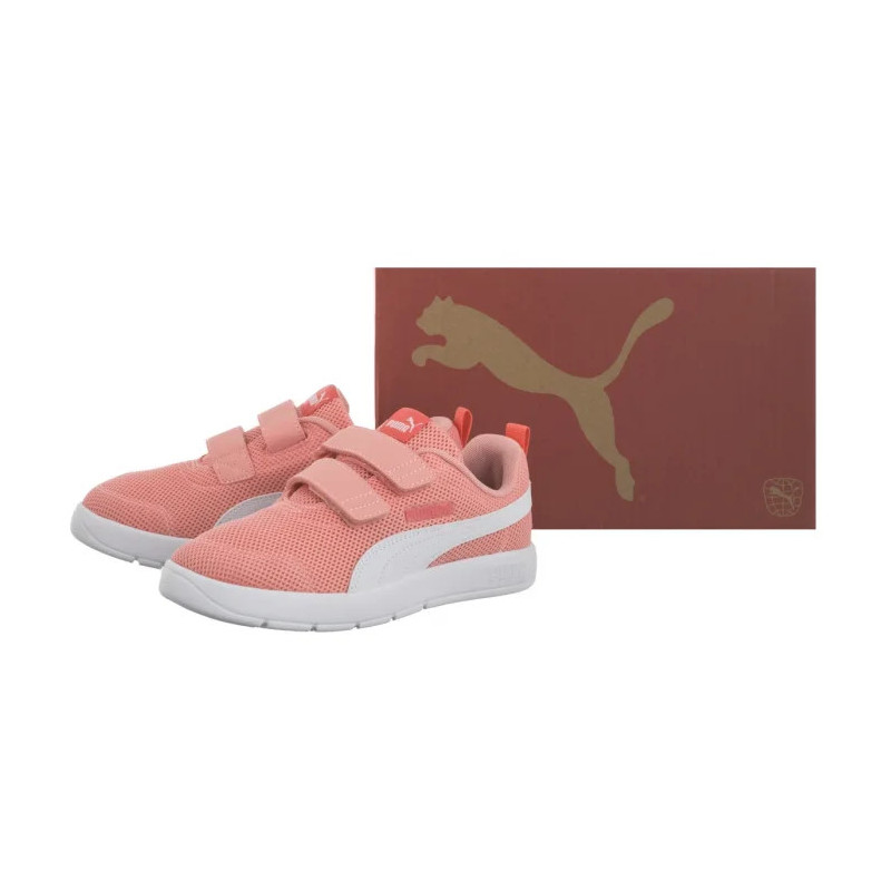 Puma Courtflex V3 Mesh PS Pink Fruit-White-Peach Frost 398085-07 (PU617-a) spordijalatsid