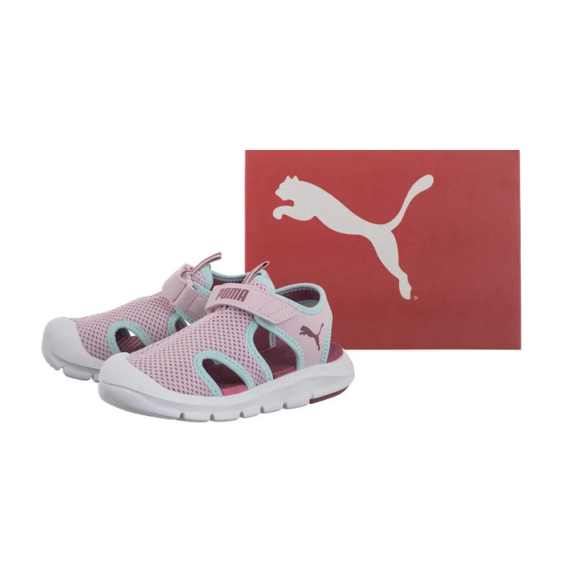 Puma Fun Racer Sandal Mesh V Inf Rose Mauve-Port-Safe Lake 401576-03 (PU618-a) sandalai