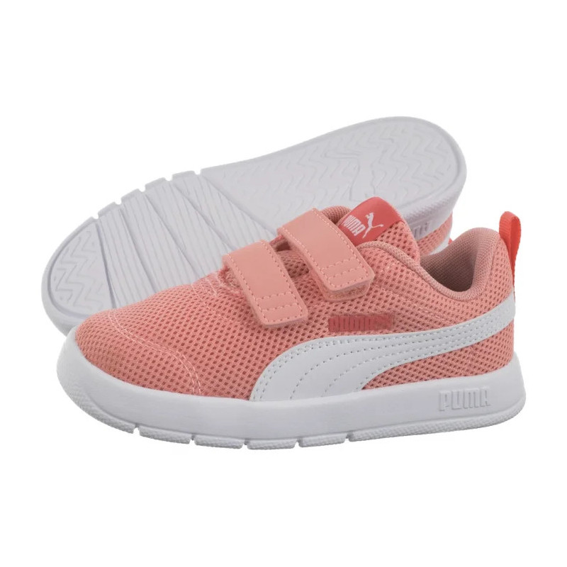 Puma Cortflex V3 Mesh Inf Pink Fruit-White-PEach Frost 398086-07 (PU619-a) sporta apavi