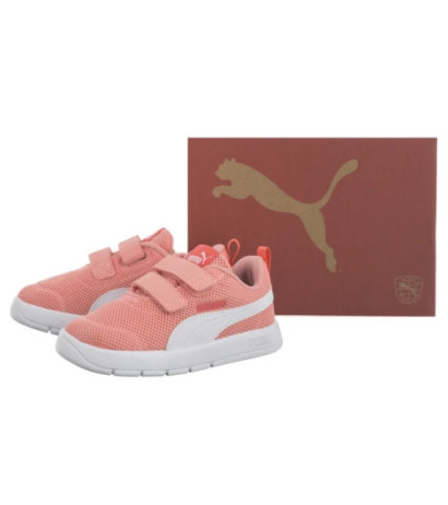 Puma Cortflex V3 Mesh Inf Pink Fruit-White-PEach Frost 398086-07 (PU619-a) sporta apavi
