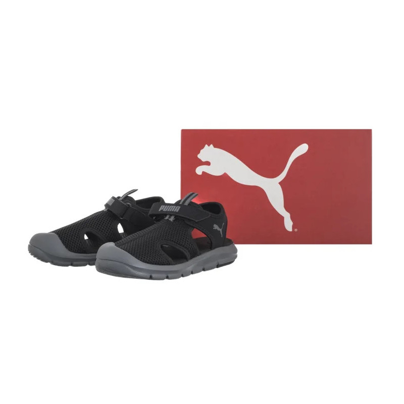 Puma Fun Racer Sandal Mesh Vps Black-Cool Dark Gray 401575-01 (PU620-b) sandalai
