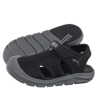 Puma Fun Racer Sandal Mesh V Inf Puma Black-Cool Dark Grey 401576-01 (PU618-b) sandals