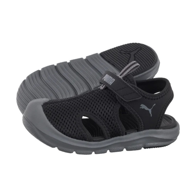 Puma Fun Racer Sandal Mesh V Inf Puma Black-Cool Dark Grey 401576-01 (PU618-b) sandalai