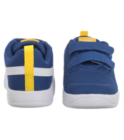 Puma Courtflex V3 Mesh Inf Clyde Royal-White-Yellow 398086-05 (PU619-b) sportiniai bateliai