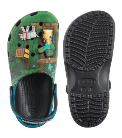 Crocs Classic Minecraft Clog Kids Multi 210830-90H (CR372-a) šlepetės