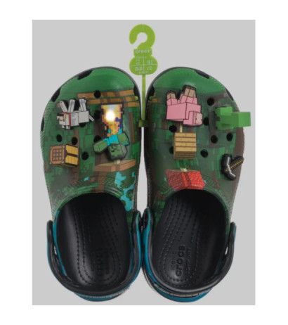 Crocs Classic Minecraft Clog Kids Multi 210830-90H (CR372-a) slippers