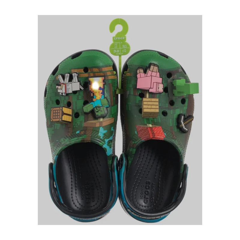 Crocs Classic Minecraft Clog Kids Multi 210830-90H (CR372-a) čības