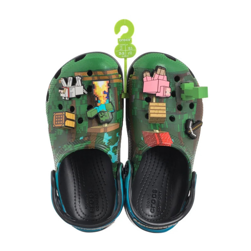 Crocs Classic Minecraft Clog Kids Multi 210830-90H (CR372-a) slippers