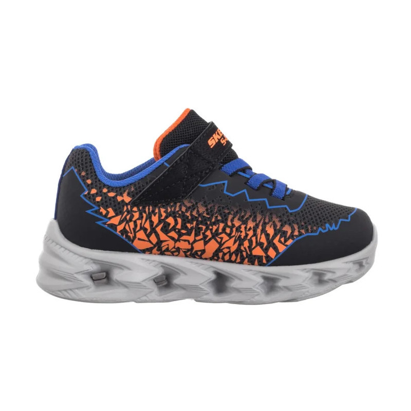 Skechers S Lights Vortex 2.0 - Zorento Blk/Blu/Orange 400603N/BBOR (SK233-a) sportiniai bateliai